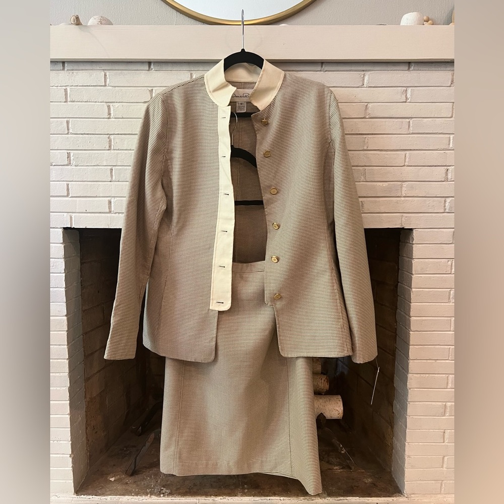 Oscar de la Renta Matching Suit Vintage